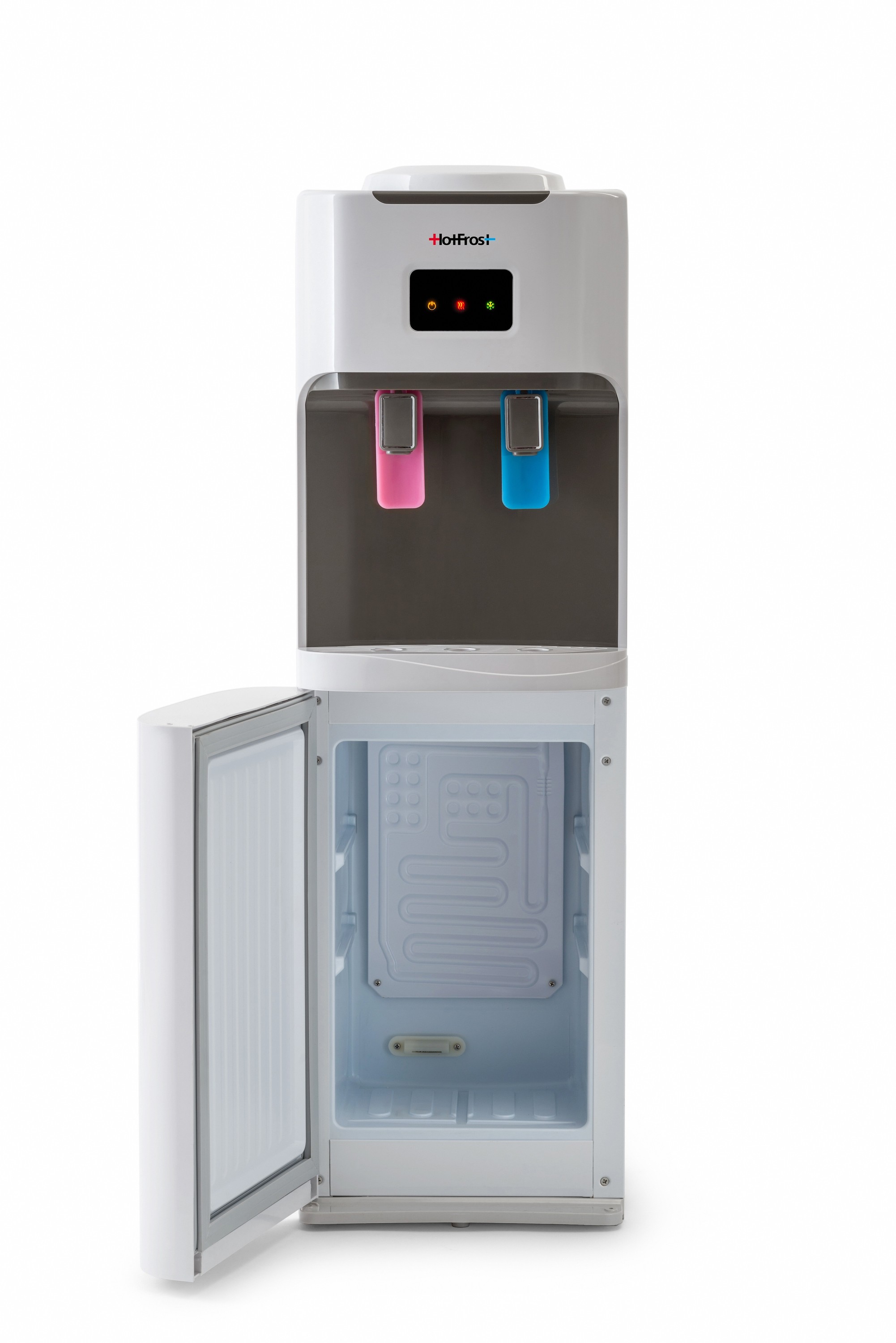 Напольный кулер для воды HotFrost V115B с холодильником