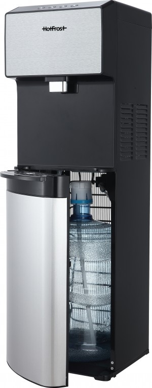 Напольный кулер для воды HotFrost 450ASM с нижней загрузкой с компрессорным охлаждением с системой дезинфекции