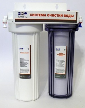 Фильтр для воды Raifil DUO (PU905W2-WF14-PR-EZ)